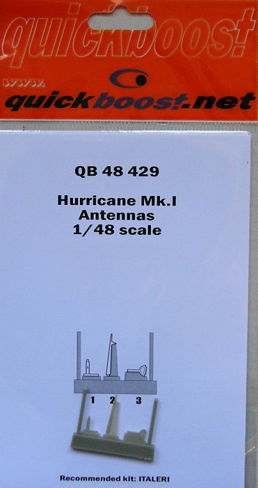 1/48 Hurricane Mk.I antennas  (ITAL)