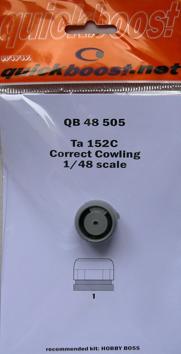 1/48 Ta 152C correct cowling (HOBBYB)