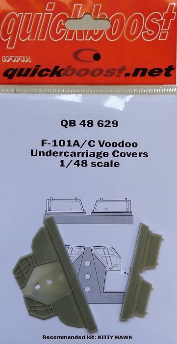 1/48 F-101A/C Voodoo undercarriage covers (KITTYH)