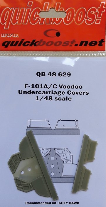 1/48 F-101A/C Voodoo undercarriage covers (KITTYH)