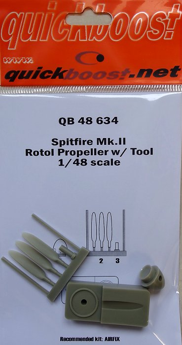 1/48 Spitfire Mk.II rotol propeller w/tool (AIRF)