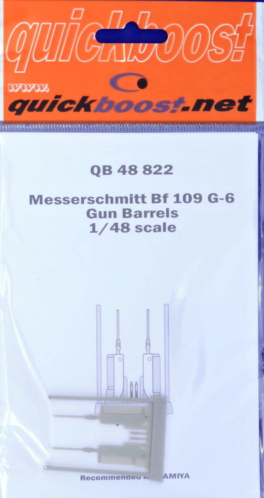 1/48 Bf 109 G-6 gun barrels (TAM)