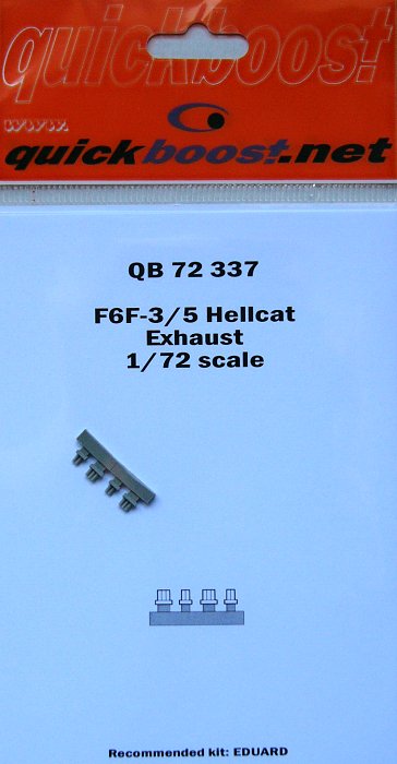 1/72 F6F-3/5 Hellcat exhaust  (EDU)