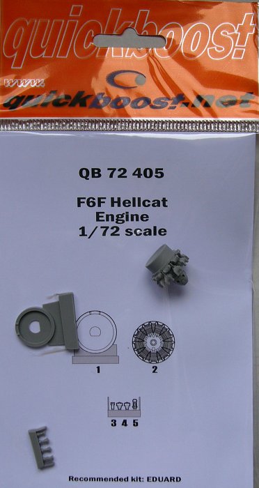 1/72 F6F Hellcat engine (EDU)