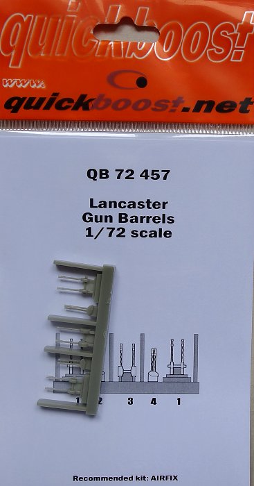 1/72 Lancaster gun barrels (AIRFIX)