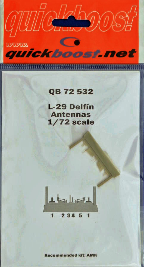 1/72 L-29 Delfin antennas (AMK)