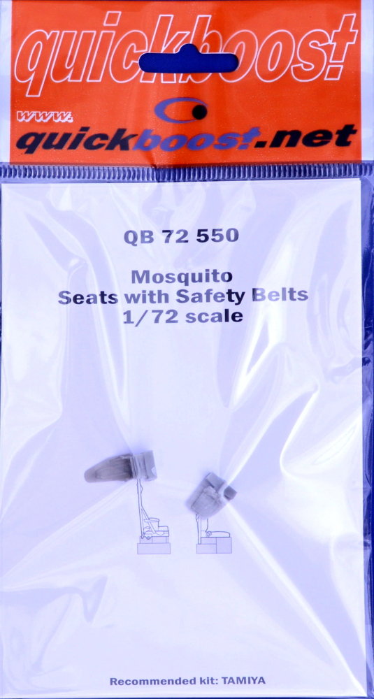 1/72 Mosquito seats with safety belts (TAM)