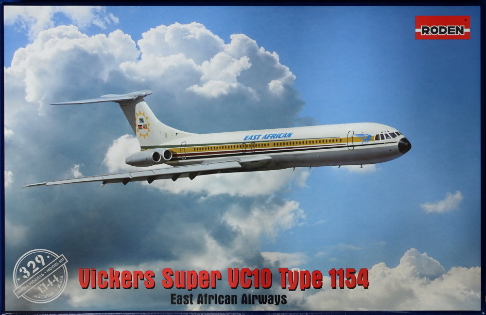 1/144 Vickers VC-10 Super Type 1154 (EAST AFRICAN)