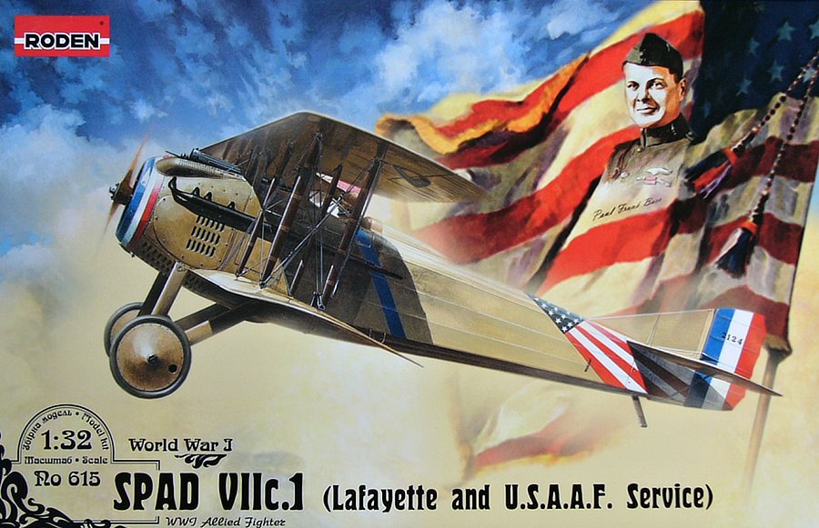 1/32 SPAD VII c.1 (Lafayette and USAAF Service)
