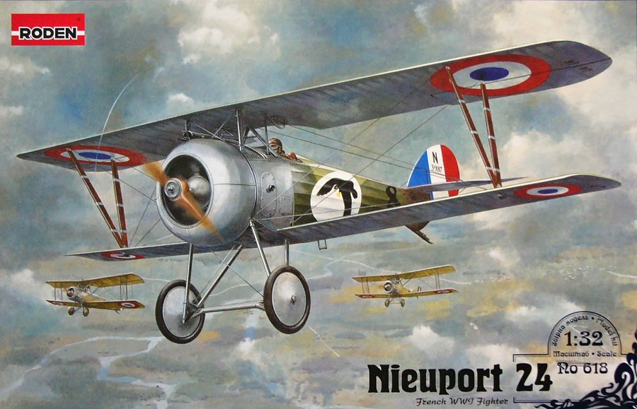 1/32 Nieuport 24 (French single fighter)