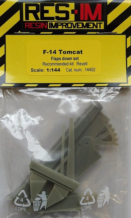 1/144 F-14 Tomcat - Flaps down set (REV)