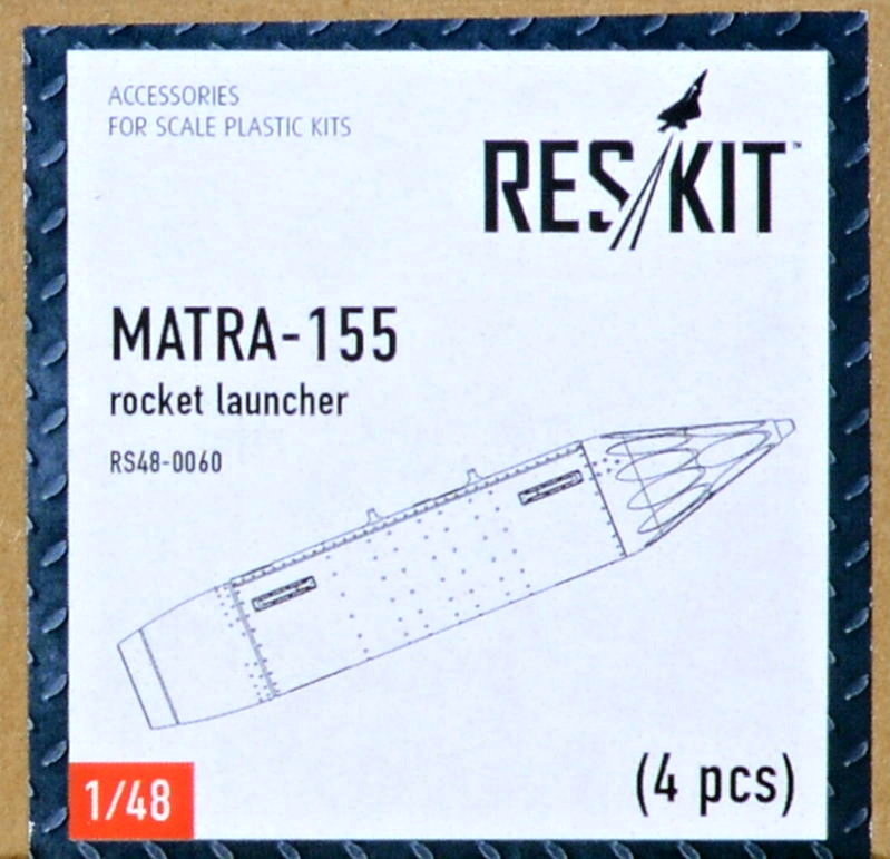 1/48 Matra-155 rocket launcher (4 pcs.)