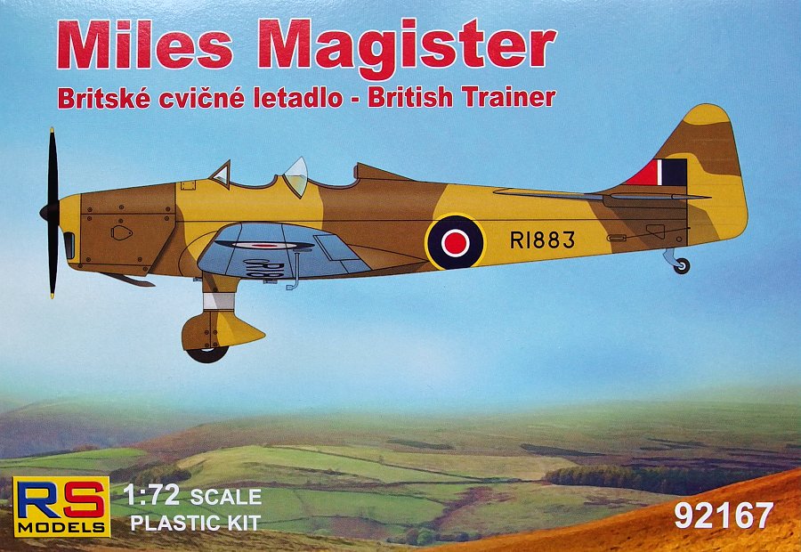 1/72 Miles Magister - British Trainer (4x camo)