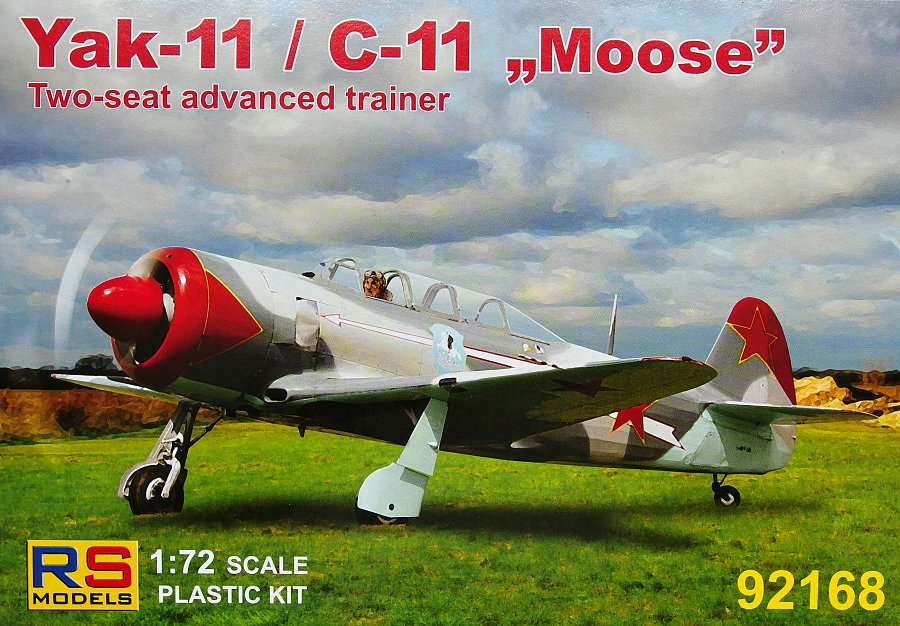 1/72 Yak-11/C-11 'Moose' (4x camo)