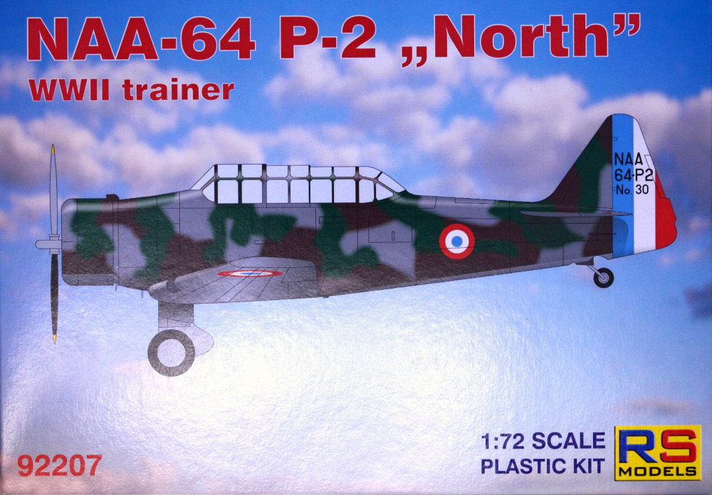 1/72 NAA-64 P-2 'North' WWII Trainer (6x camo)