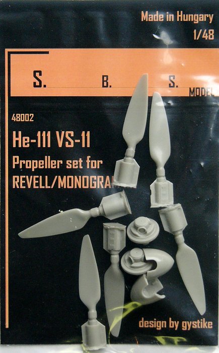 1/48 He-111 VS-11 - Propeller set (REV/MONO)