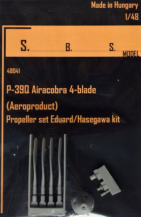 1/48 P-39Q Airacobra 4-blade propeller (HAS/EDU)