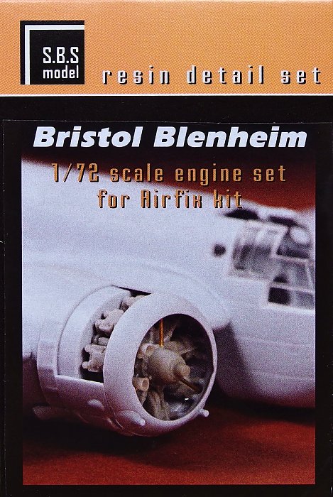 1/72 Bristol Blenheim engine set (AIRFIX)