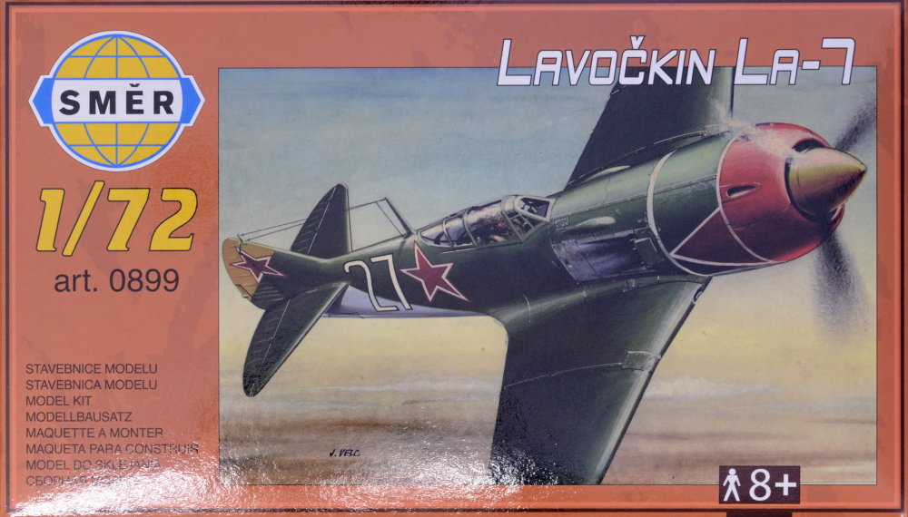 1/72 Lavochkin La-7 (3x camo)