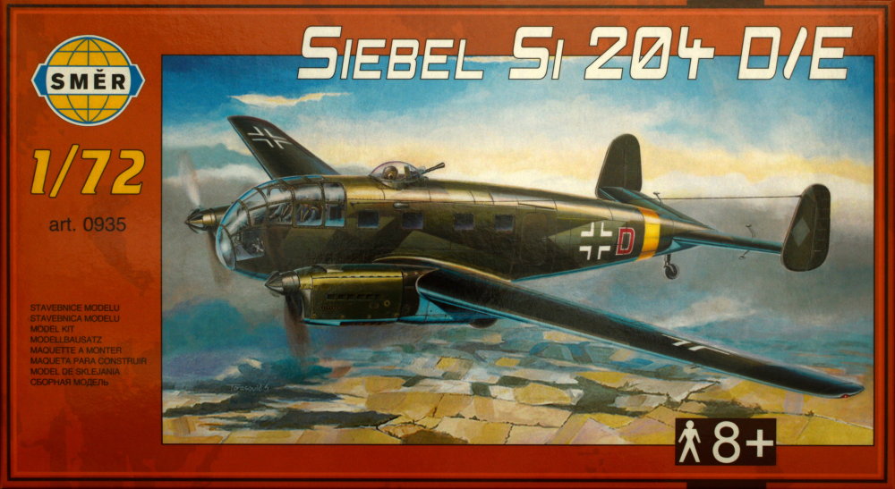 1/72 Siebel Si-204 D/E (2x Luftwaffe)