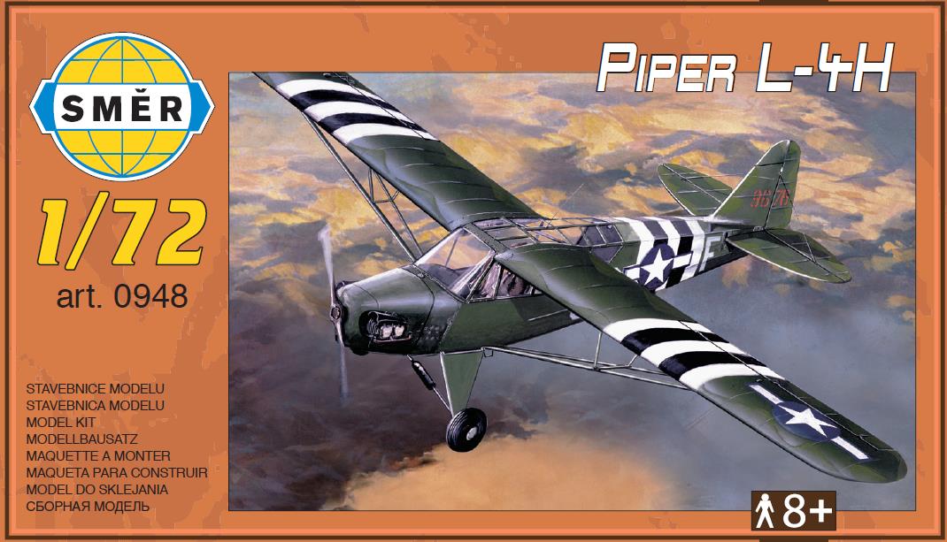 1/72 Piper L-4H wheeled version (2x USAF, 1x CZ)