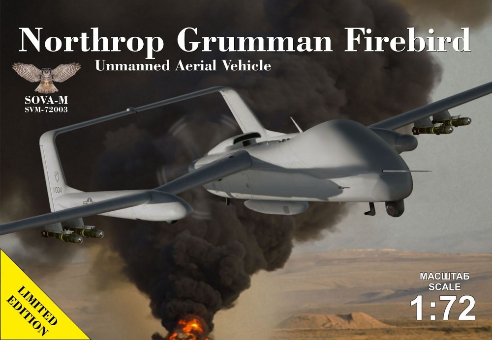 1/72 N. Grumman Firebird Unmanned Aerial Vehicle