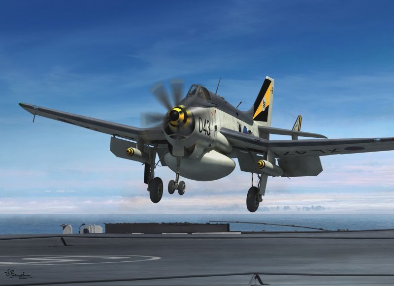 1/72 Fairey Gannet AEW.3 (2x camo) Re-edition