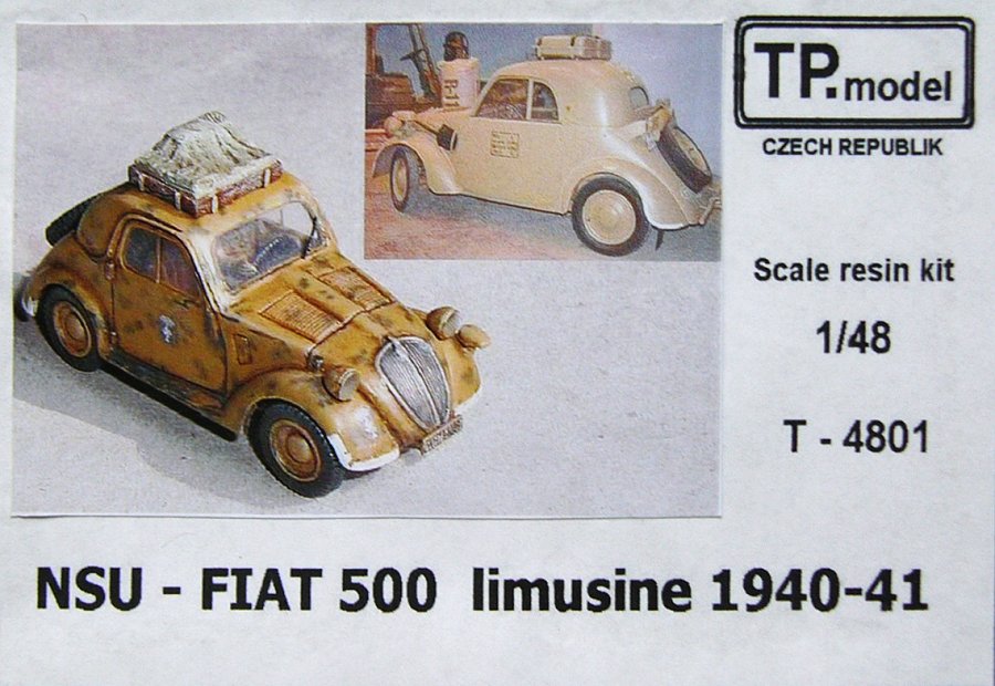 1/48 NSU - Fiat 500 limousine 1940-41