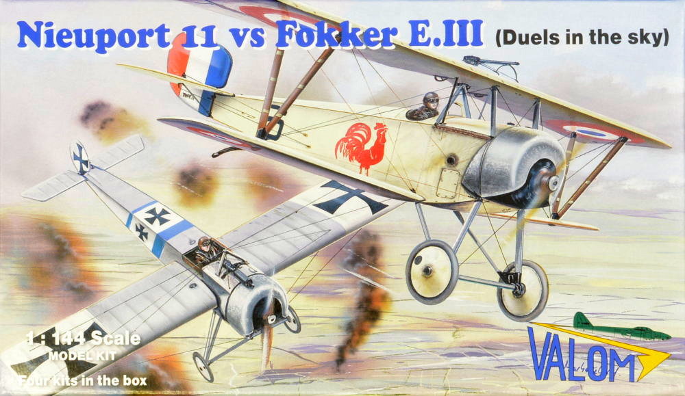 1/144 Duels in the sky Nieuport 11 vs Fokker E.III