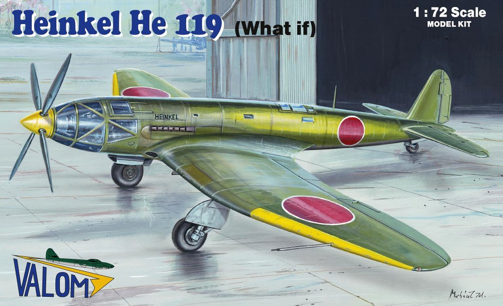 1/72 Heinkel He 119 (What If)