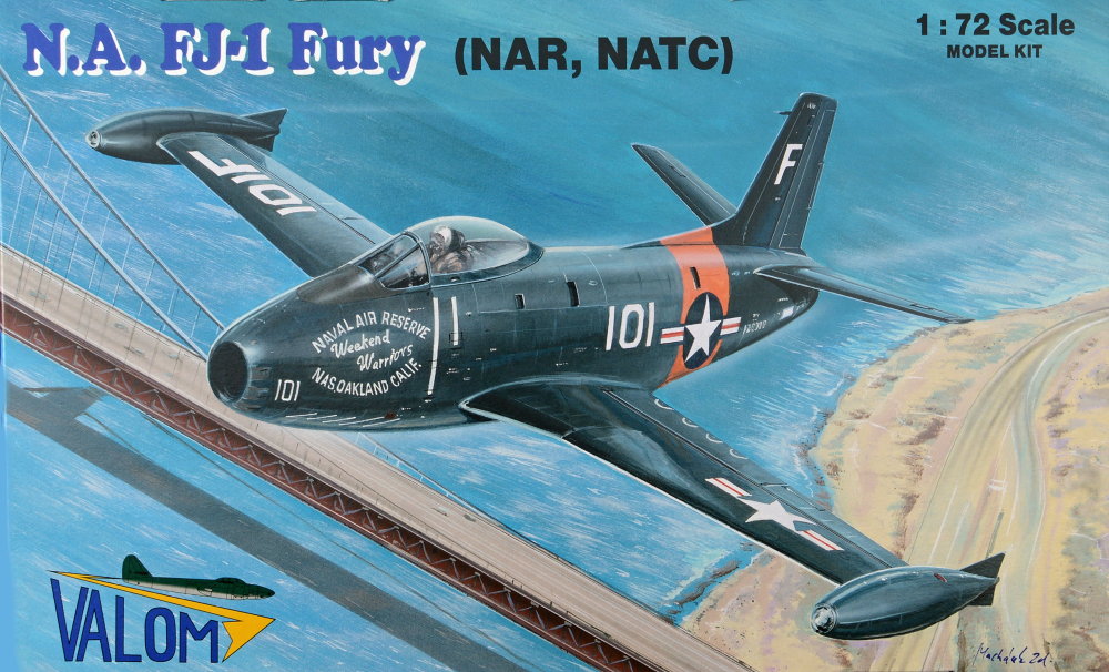 1/72 N.A. FJ-1 Fury (NATC, NAR)