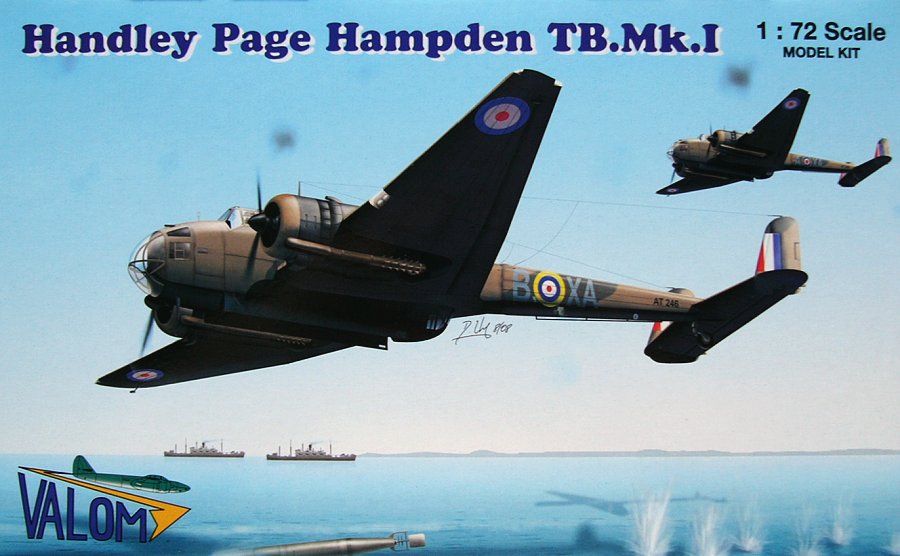 1/72 Handley Page Hampden TB.Mk.I (2x RAF, Russia)