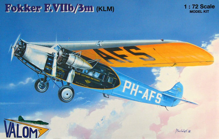 1/72 Fokker F.VIIb/3m (KLM)