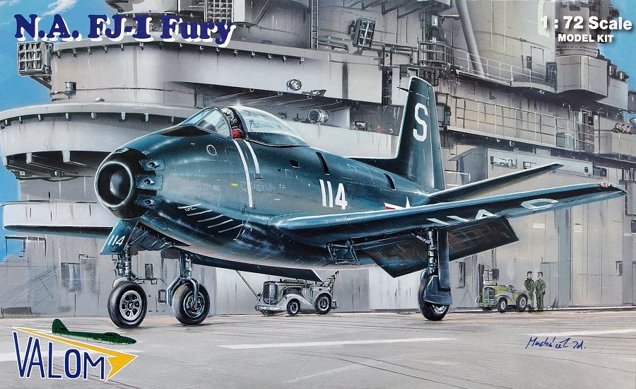 1/72 North American FJ-1 Fury