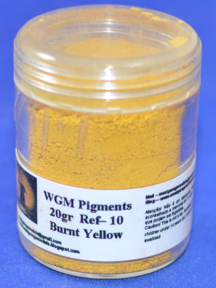 Pigments - Burnt Yellow (20g)