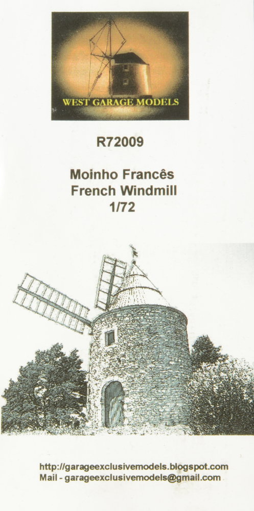1/72 French Windmill (resin set)