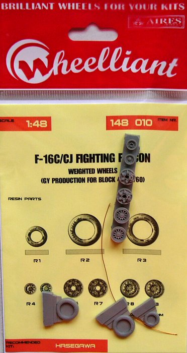 1/48 F-16C/CJ (block 40/50/60) weight.wheels (HAS)