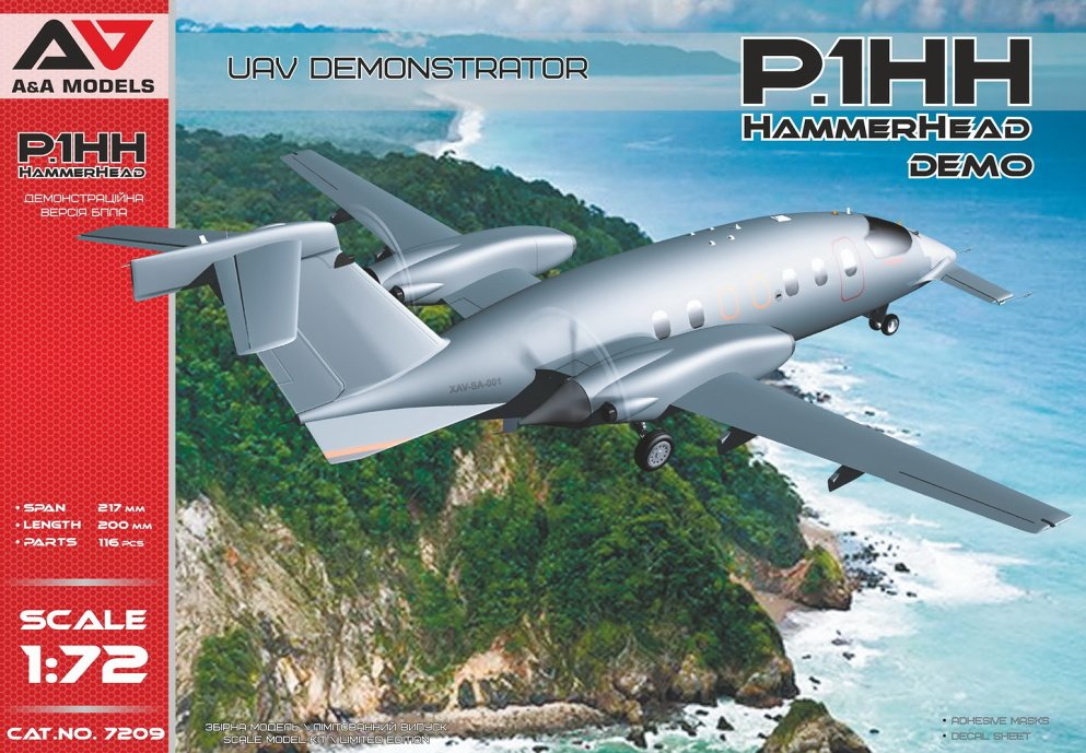 1/72 P.1HH Hammerhead (Demo) UAV