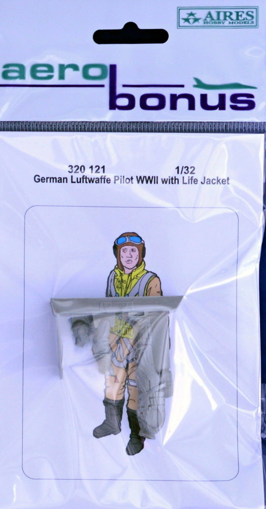 1/32 German Luftwaffe Pilot WWII w/ life jacket