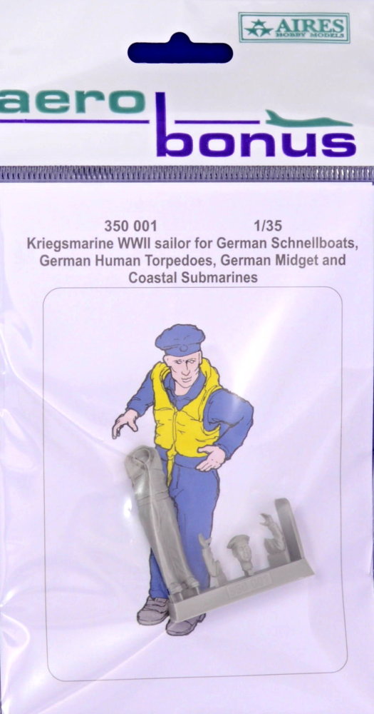 1/35 Kriegsmarine WWII sailor Vol.1 (1 fig.)