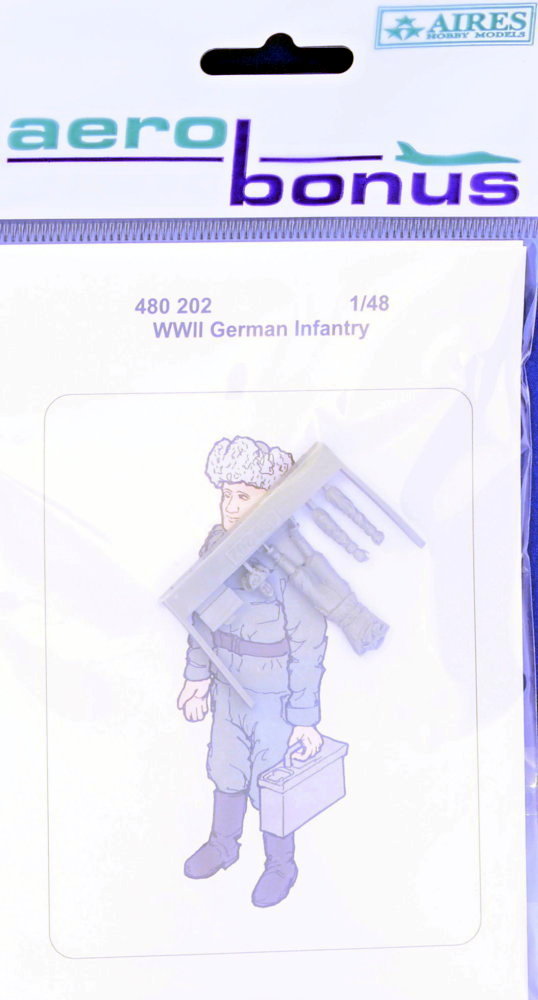1/48 German WWII infantry (1 fig.)