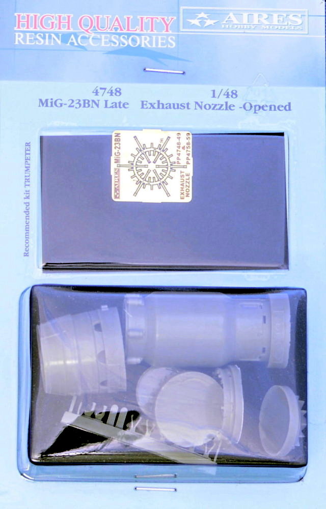 1/48 MiG-23BN late exhaust nozzle - opened (TRUMP)
