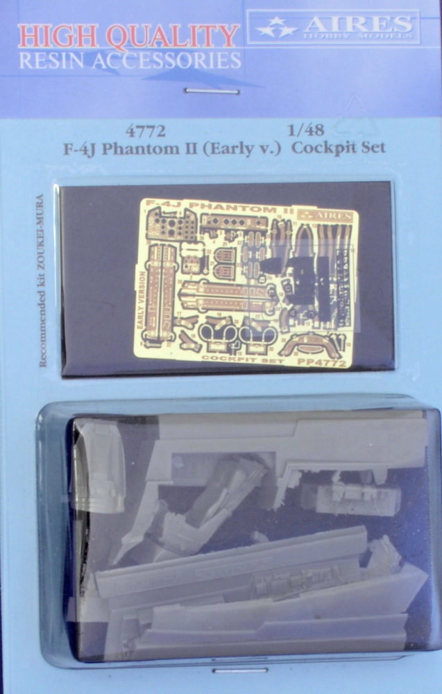 1/48 F-4J Phantom II early cockpit set (ZOUK.M.)