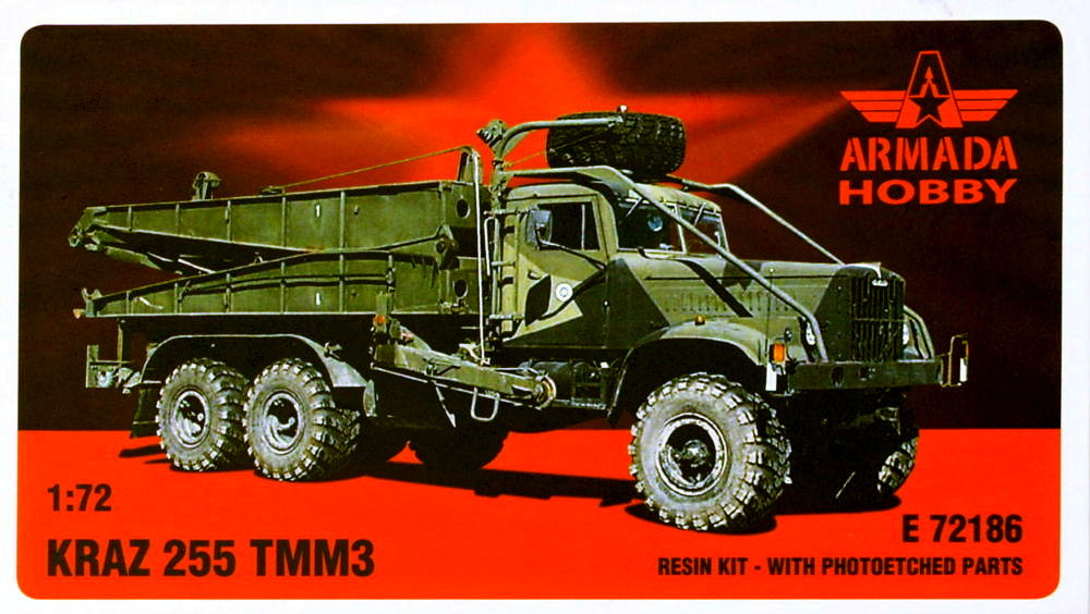 1/72 KRAZ 255 TMM3 (resin kit w/ PE)