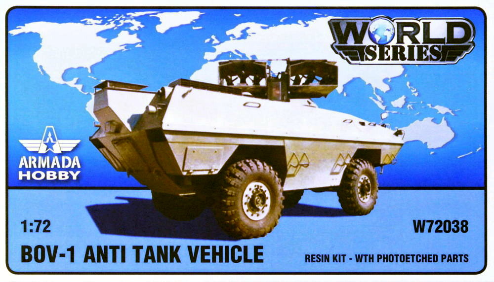 1/72 BOV-3 Anti-Tank Vehicle (resin kit & PE)