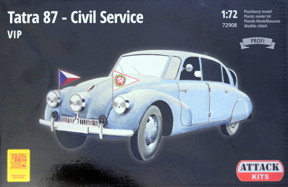 1/72 Tatra 87 - Civil Service VIP (PROFI version)