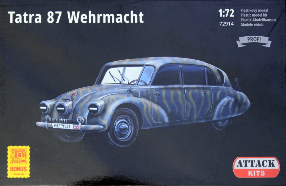 1/72 Tatra 87 - Wehrmacht (PROFI version)
