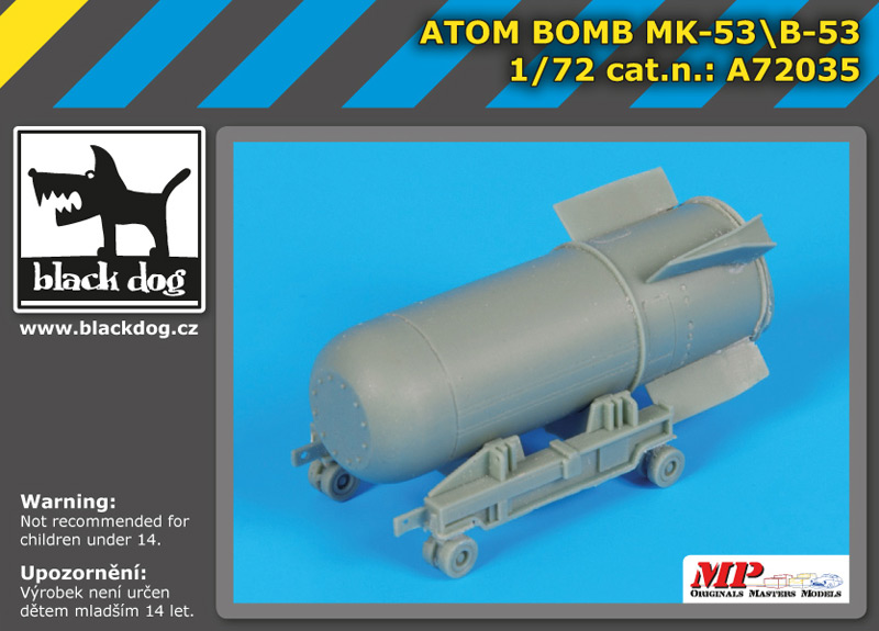 1/72 Atom bomb Mk-53/B-53