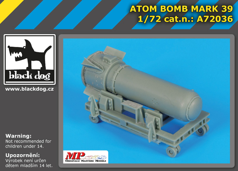 1/72 Atom bomb Mark 39
