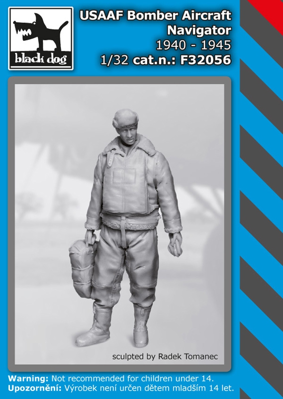 1/32 USAAF Bomber aircraft navigator 1940-45